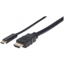 Manhattan USB Typ C auf HDMI-Adapterkabel 1m...