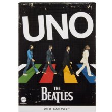Mattel Gra UNO Canvas The Beatles