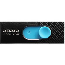 Mälukaart ADATA UV220 USB flash drive 64 GB...
