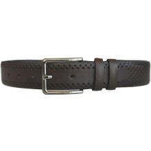 Bradley Artificial leather belt Brown with...