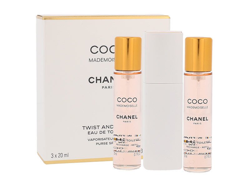 chanel coco mademoiselle 3x 20 ml