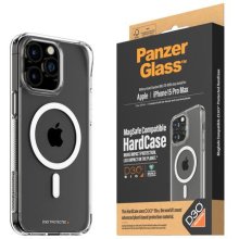 PANZERGLASS ® HardCase Transparent w. White...
