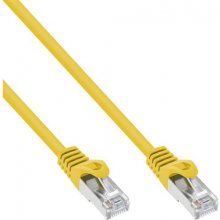 INLINE Patch Cable SF/UTP Cat.5e yellow 0.5m