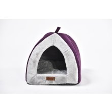 P.LOUNGE Pet bed, 45x45x40 cm, L, purple
