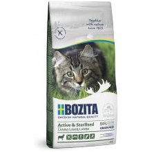 BOZITA Active & Sterilised Grain Free Lamb -...