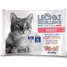 LeChat Excellence pouches ADULT beef/salmon...