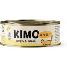 Kimo Chicken & Salmon konserv kassidele 70g