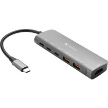 SANDBERG 136-65 USB-C Dock...