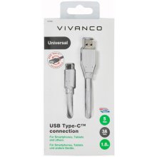 Vivanco kaabel USB-C - USB 3.1 1m (37560)