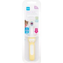 MAM Baby´s Brush 1pc - 6m+ Yellow Toothbrush...