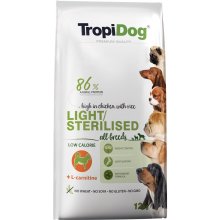 TropiDog Light Sterilised Adult - dry dog...