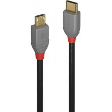 Lindy USB 2.0 Kabel Typ C/Micro-B Anthra...