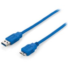 Equip USB Kabel 3.0 A-B St/St 3.0m blau...
