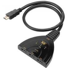 Techly IDATA HDMI-3F30 video switch