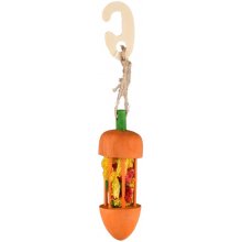 Flamingo toy Carrot for rodents 23cm
