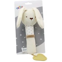 Toy with sound - Caramel bunny 17 cm