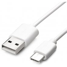 OMEGA kaabel USB-C Data 1m, valge (44346)