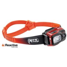 Petzl SWIFT RL Black, Orange, White Headband...