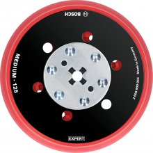Bosch multi-hole pad 125mm medium M8 + 5/16...