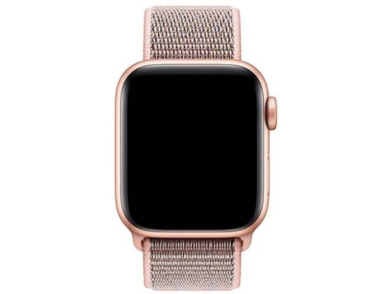 Devia Deluxe Series Sport3 Band 44mm For Apple Watch Pink Sand 01 Ee