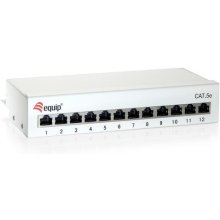 EQUIP 12-Port Cat.6 Desktop Patch Panel...