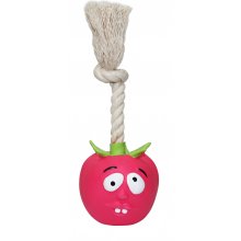 HIPPIE PET Toy for dogs TOMATO with rope...