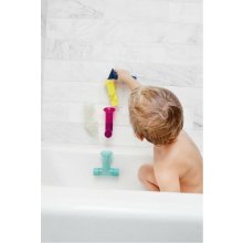 Boon Pipes Building Bath Toy Navy Multi