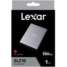 Kõvaketas LEXAR External SSD||SL210|1TB|USB...