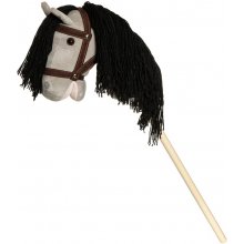 Tootiny Horse on a stick Hobby Horse gray...