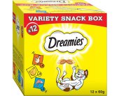 Dreamies - Cat - Variety Snack Box - 12x60 g