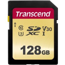 Transcend SDXC 500S 128GB Class 10 UHS-I U3...