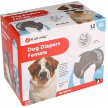 FLAMINGO DIAPERS DIPY FOR FEMALE DOGS XL...