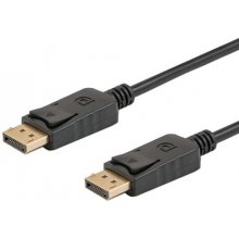 Savio CL-136 DisplayPort cable 2 m Black