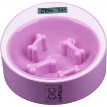 MPETS Slowfeed bowl for pets with e.scale...