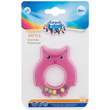 Canpol babies Rattle Owl 1pc - Pink Toy K 0...