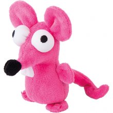 Rogz Kassi mänguasi Catnip Plush hiir roosa