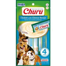 INABA Churu Chicken with cheese - dog treat...