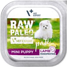 VetExpert RAW PALEO Pâte Mini Puppy Lamb -...