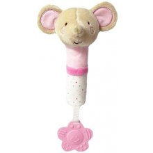 TULILO Toy with sound Mouse 17 cm beige