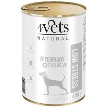 4vets Natural Low Stress Dog - wet dog food...