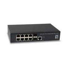 LevelOne KILBY 10-Port L2 Managed Gigabit...