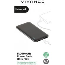 Vivanco akupank Slim 5000mAh (38857)
