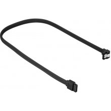 Sharkoon SATA III Angled Cable black - 45 cm