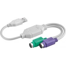 Goobay USB - 2x PS/2 OHL PS/2 cable 2x 6-p...
