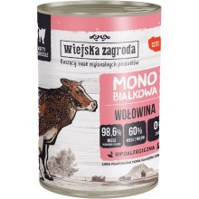 Wiejska zagroda Mono-protein Beef - wet cat...