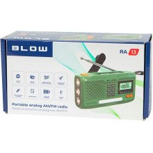 Raadio BLOW Radio RA13 AM/FM solar