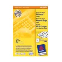 Avery 3481 self-adhesive label Rectangle...