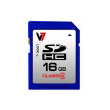 Флешка V7 SDHC 16GB, Secure цифровой...