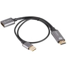 Lanberg AD-HD-DP-02 video cable adapter 0.2...