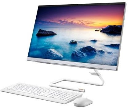 Lenovo Ideacentre 3 60 5 Cm 23 8 1920 X 1080 Pixels Amd Ryzen 5 8 Gb Ddr4 Sdram 256 Gb Ssd Wi Fi 5 802 11ac White All In One Pc Windows 10 Home F0ew0092pb 01 Ee